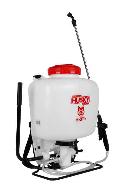 Fumigadora Aspersora Manual De Mochila 15L Pistón De Polietileno Husky HKF15