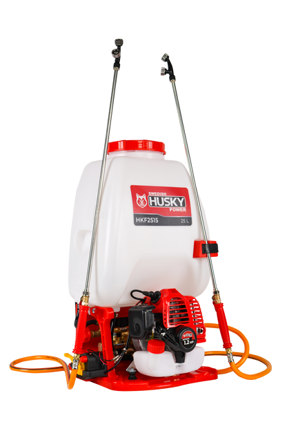 Fumigadora Aspersora 25L De Doble Varilla Motorizada 1Hp De 2 Tiempos 26 CC Husky HKF2515