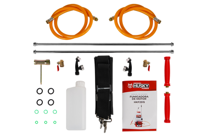 Fumigadora Aspersora 25L De Doble Varilla Motorizada 1Hp De 2 Tiempos 26 CC Husky HKF2515