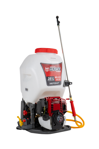 Fumigadora Aspersora 25L De Doble Varilla Motorizada 1.2 Hp De 4 Tiempos 35.8 CC Husky HKF254T