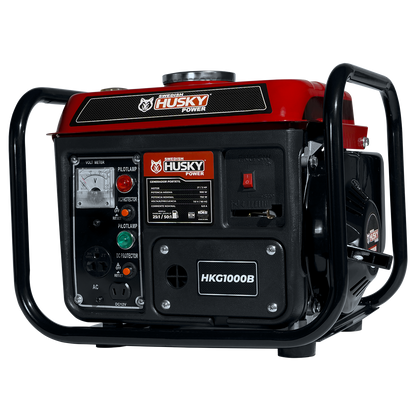 Generador A Gasolina Portátil 60cc 2 Hp 2 Tiempos 750W-900W Husky HKG1000B