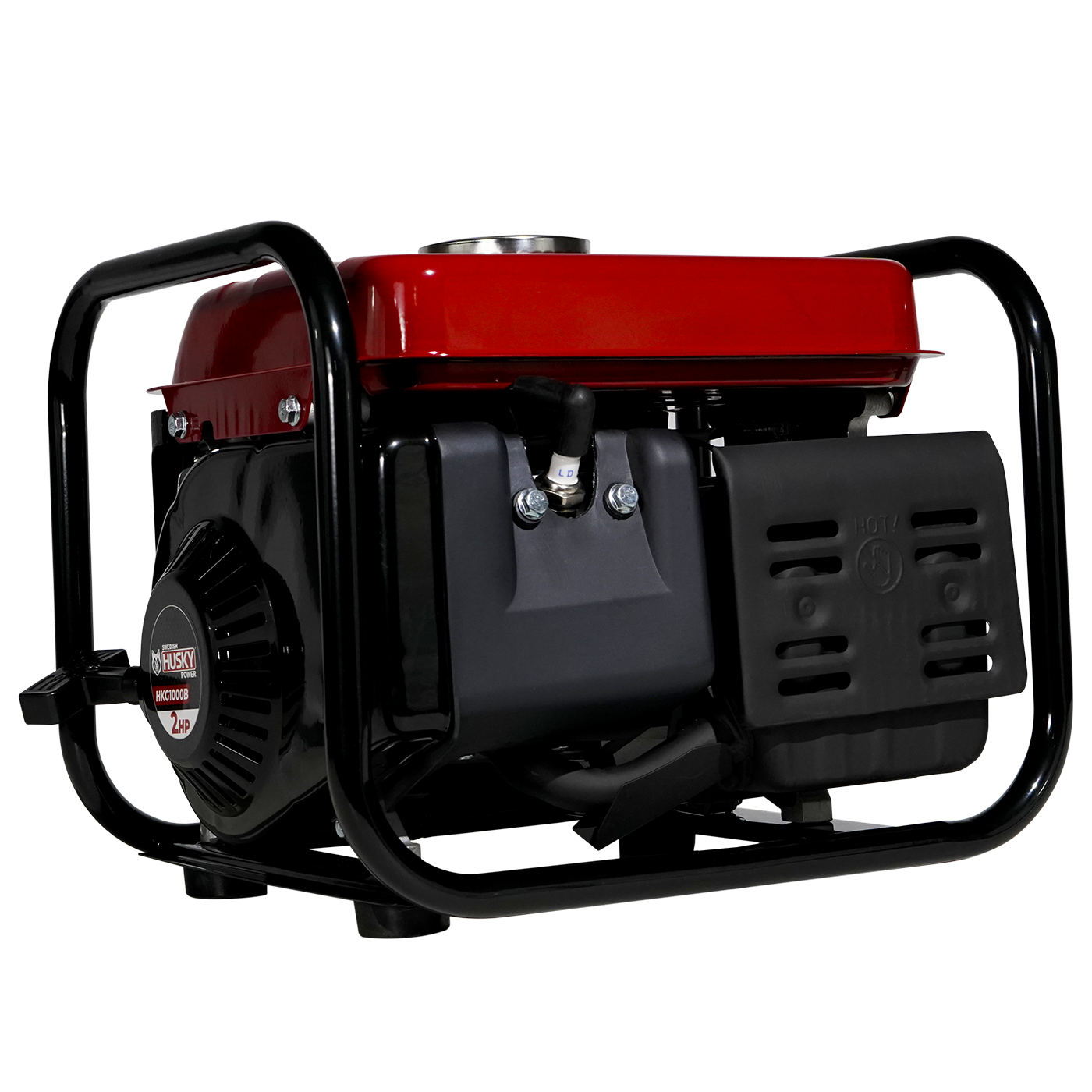 Generador A Gasolina Portátil 60cc 2 Hp 2 Tiempos 750W-900W Husky HKG1000B