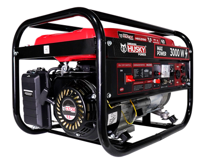 Generador A Gasolina Portátil 230cc 7.5 Hp 4 Tiempos 2800W-3000W Husky HKG3100