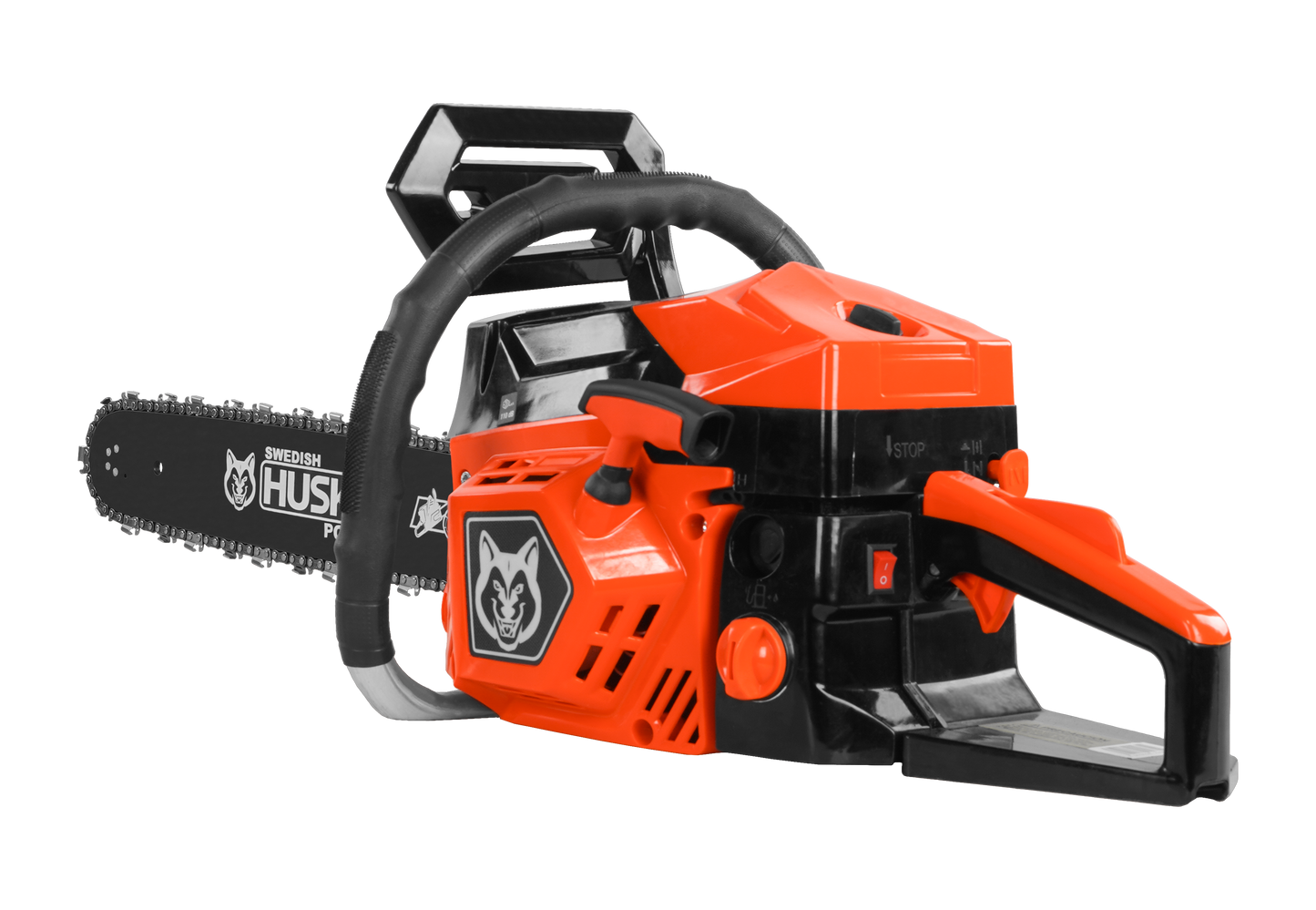 Motosierra De 20" Con Motor A Gasolina De 2 Tiempos 52cc 2.5Hp Husky HKM5220