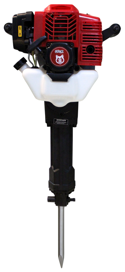 Martillo Demoledor A Gasolina 52cc 3 Hp 2 Tiempos  24 Kg 45J Husky HKMD4500