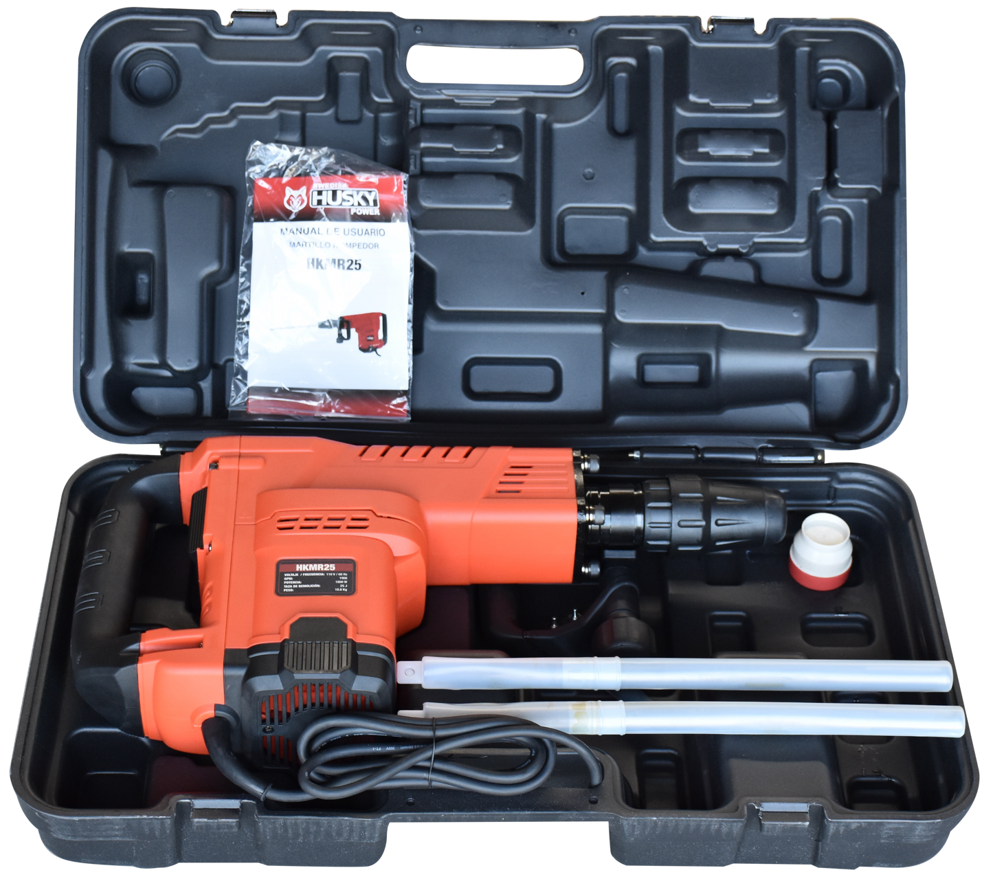 Martillo Demoledor Electrico 1800W 11 Kg 25J Husky HKMR25E