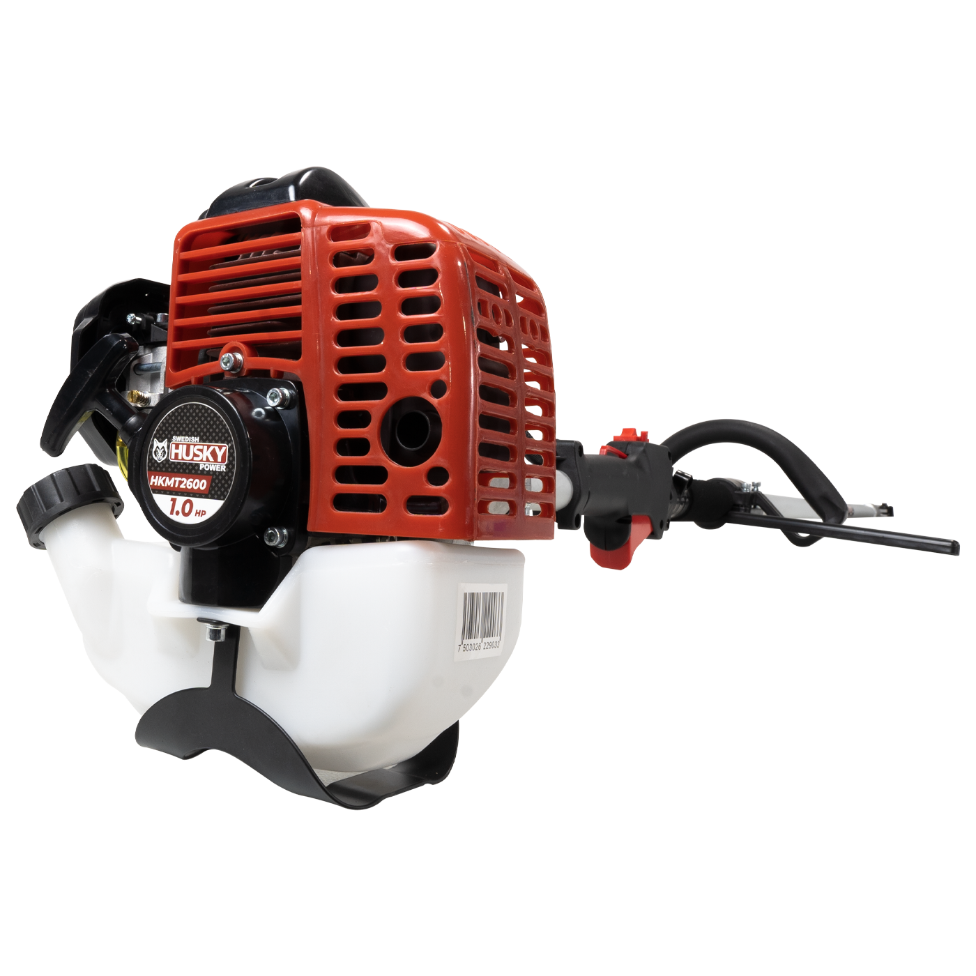 Motosierra Telescópica De 1.65m Y Barra De 12" Con Motor A Gasolina De 2 Tiempos 26cc 1.3Hp Husky HKMT2600