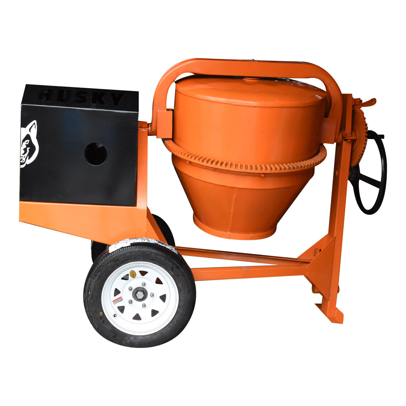 Revolvedora De Acero 1 Saco Con Motor a Gasolina 4 Tiempos 13 Hp Husky Power HKRB1-HSK13