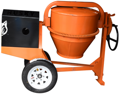 Revolvedora De Acero 1 Saco Con Motor a Gasolina 4 Tiempos 9 Hp Husky Power HKRB1-HSK9