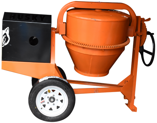 Revolvedora De Acero 1 Saco Con Motor a Gasolina 4 Tiempos 16 Hp Husky Power HKRB1-HSK16