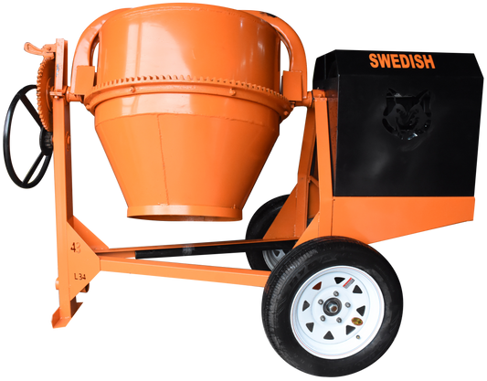 Revolvedora De Acero 1 Saco Con Motor a Gasolina 4 Tiempos 9 Hp Husky Power HKRB1-HSK9