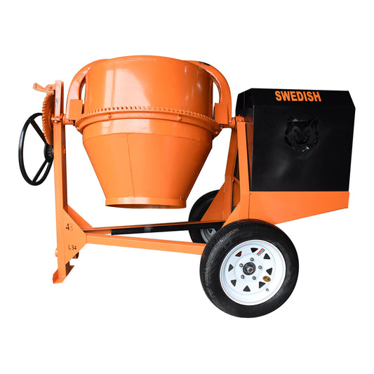 Revolvedora De Acero 1 Saco Con Motor a Gasolina 4 Tiempos 13 Hp Husky Power HKRB1-HSK13