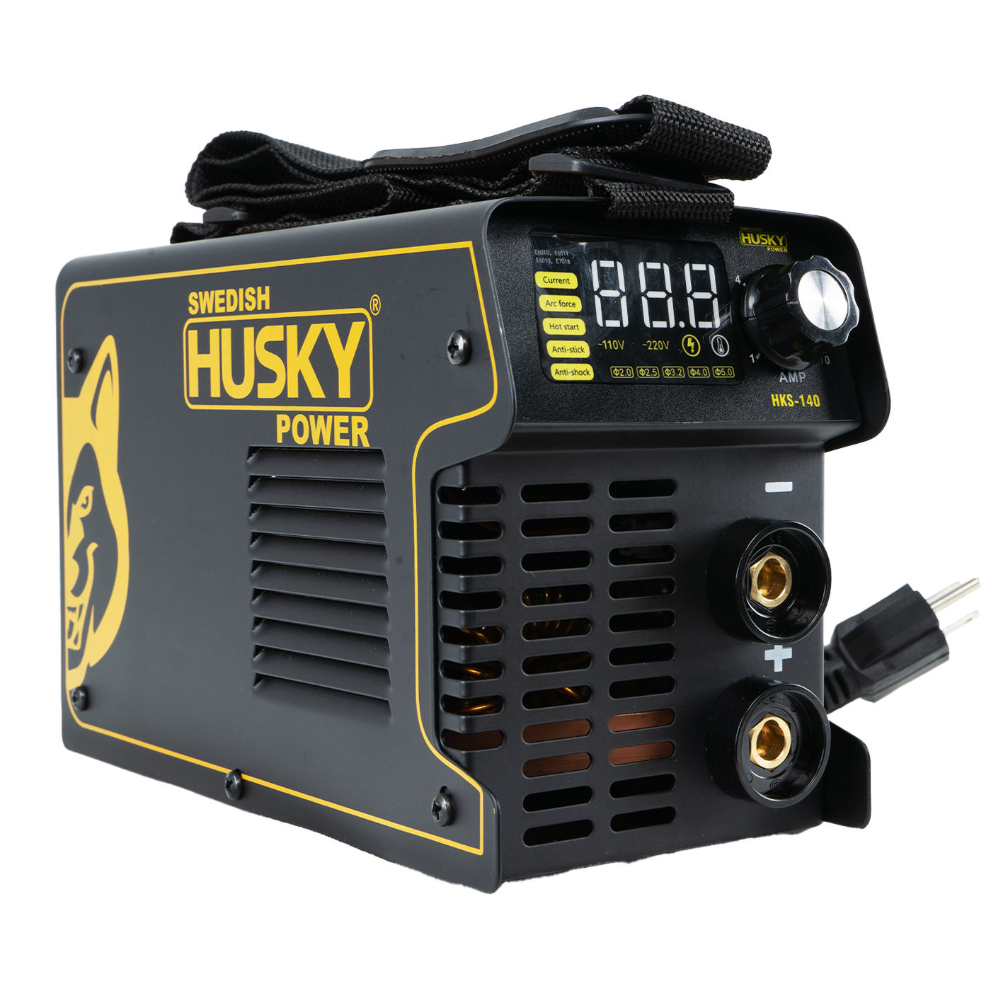 Soldadora Inverter Bi Volaje 110V-220V de 100A a 130A Husky HKS-140J