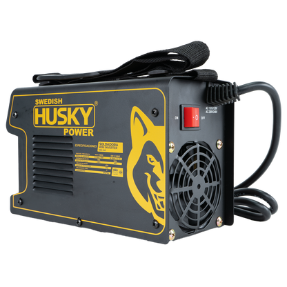 Soldadora Inverter Bi Volaje 110V-220V de 100A a 130A Husky HKS-140