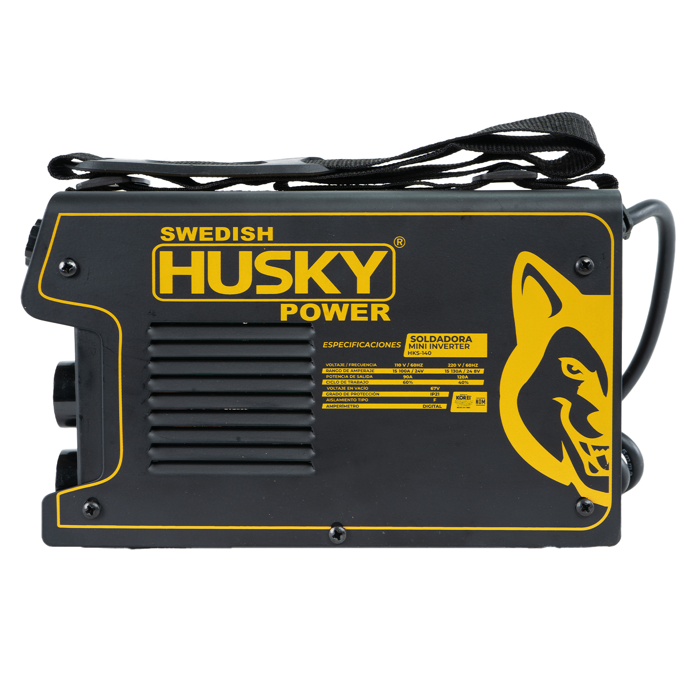 Soldadora Inverter Bi Volaje 110V-220V de 100A a 130A Husky HKS-140