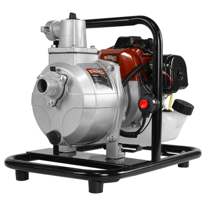 Motobomba A Gasolina 33cc 1.5 Hp Portátil Aucotcebante 2 Tiempos 1"x1" Husky HKW3325