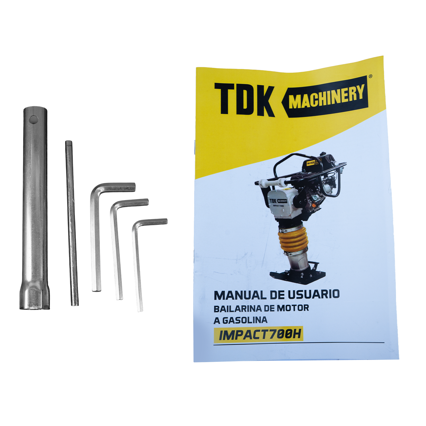 Bailarina Con Motor Honda A Gasolina de 5.5Hp Altura De Salto  40-75MM 640-680GPM  IMPACT700H