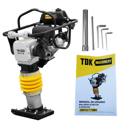 Bailarina Con Motor Honda A Gasolina de 5.5Hp Altura De Salto  40-75MM 640-680GPM  IMPACT700H