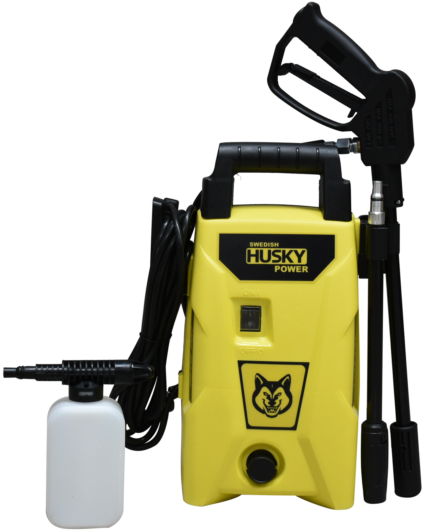 Hidrolavadora Eléctrica 110V 1520 PSI Con Rociador De Jabon Epumadora Swedish Husky Power 1400W  JET140