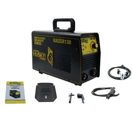 Soldadora Inverter Bi Volaje TIG MMA 110V-220V de 100A a 120A Husky KAIZER130