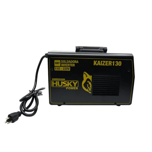 Soldadora Inverter Bi Volaje TIG MMA 110V-220V de 100A a 120A Husky KAIZER130
