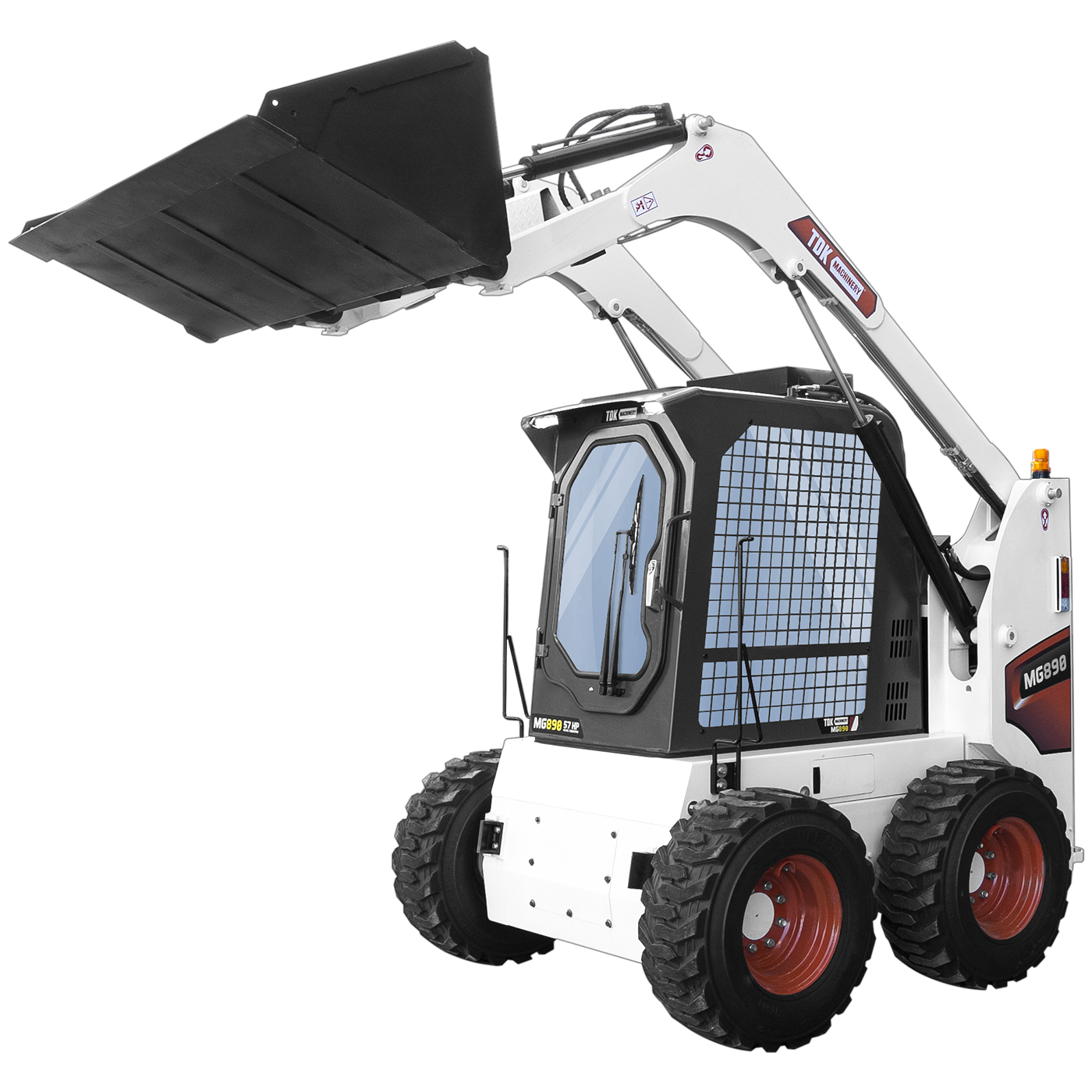Mini Cargador Frontal A Diesel 43 Kw/57 Hp TDK - MG890