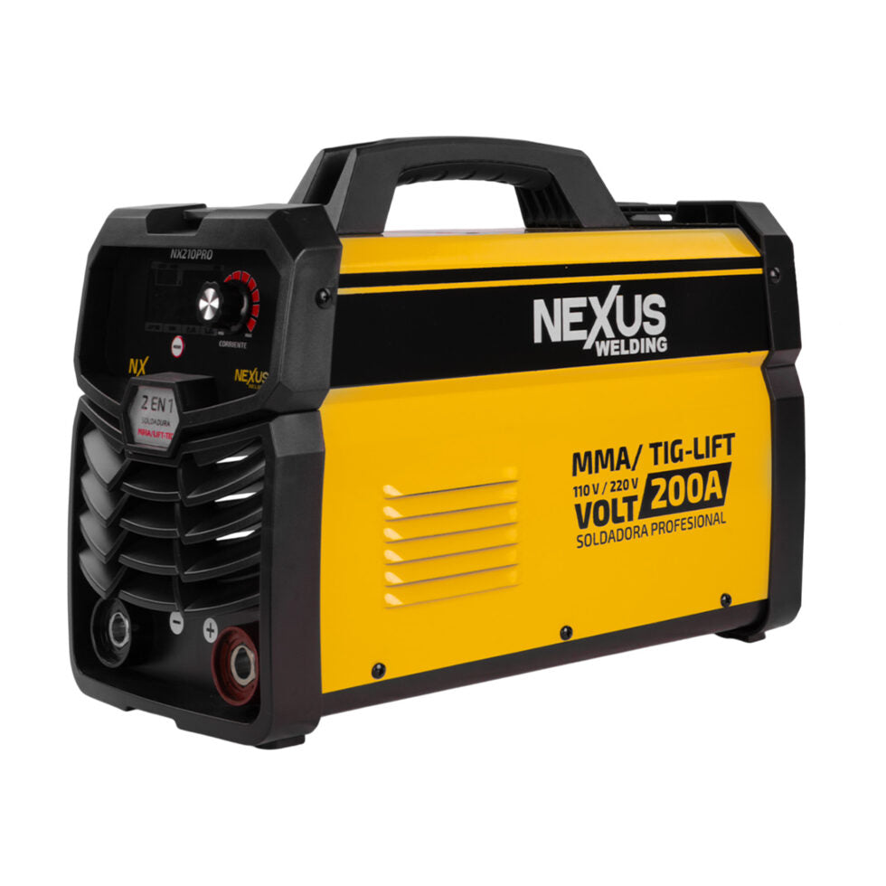 Soldadora Inverter 2 En 1 Bi Voltaje 100v-220v De 160A a 200A NEXUS WELDING NX210PRO