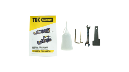 Cortadora Para Varilla Profesional Electrica 110V/60 Hz 1000W Diametro 5/32 a 5/8 TDK MACHINERY - REBAR58