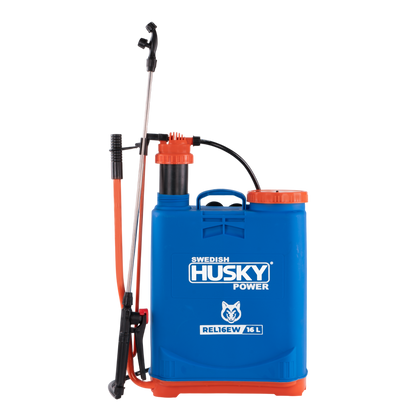 Fumigadora Aspersora Manual De Mochila 16L Pistón De Polietileno Husky REL16EW