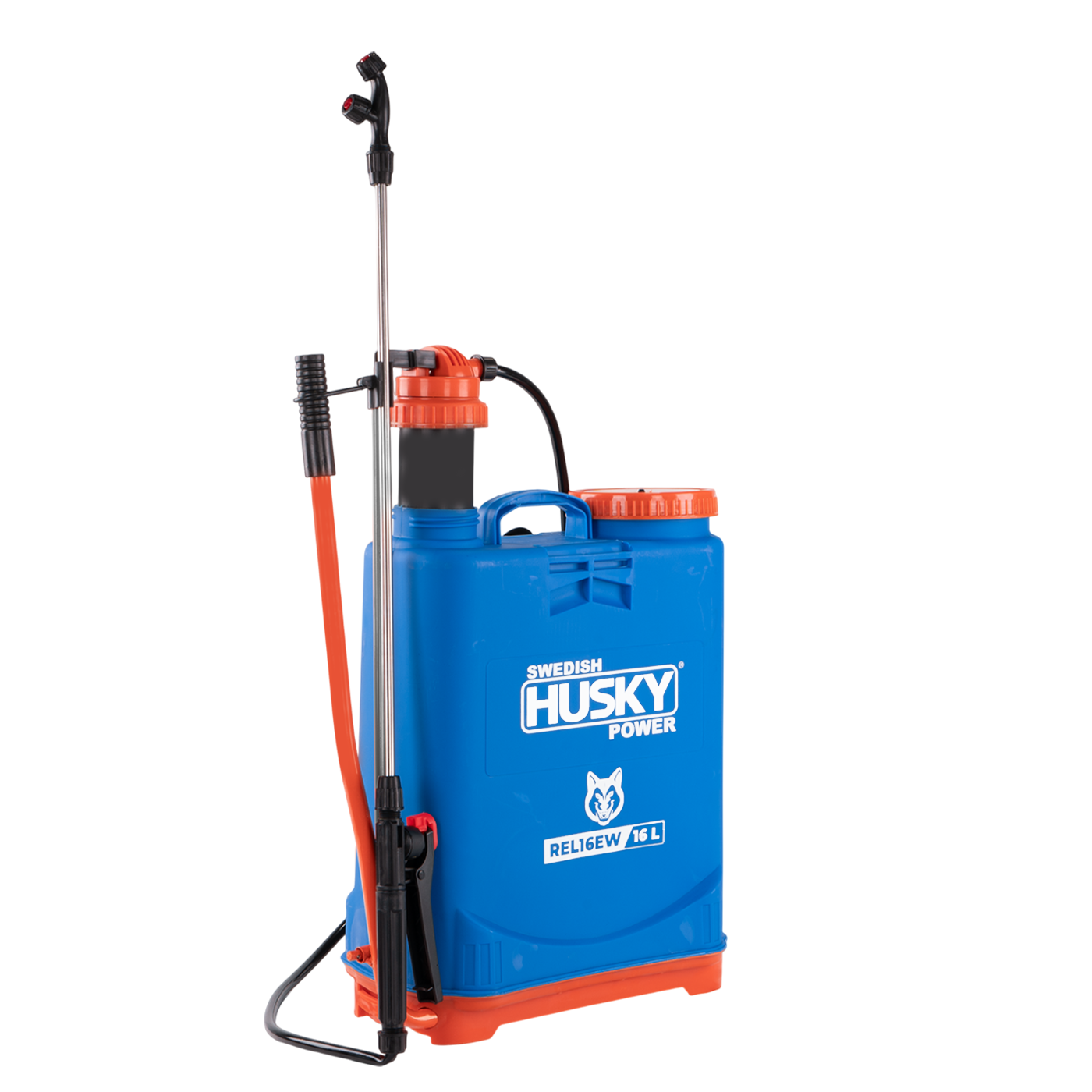 Fumigadora Aspersora Manual De Mochila 16L Pistón De Polietileno Husky REL16EW