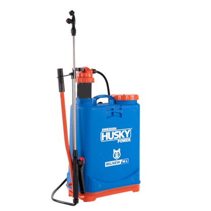 Fumigadora Aspersora Manual De Mochila 16L Pistón De Polietileno Husky REL16EW