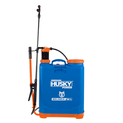 Fumigadora Aspersora Manual De Mochila 20L Pistón De Polietileno Husky REL20EA