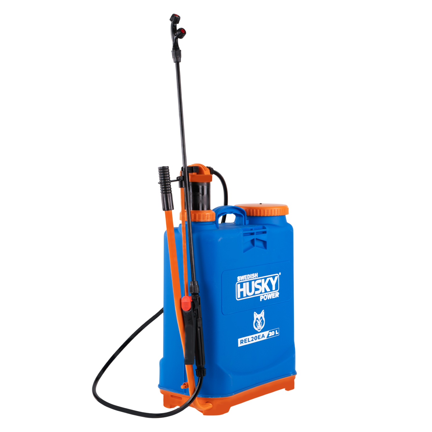 Fumigadora Aspersora Manual De Mochila 20L Pistón De Polietileno Husky REL20EA