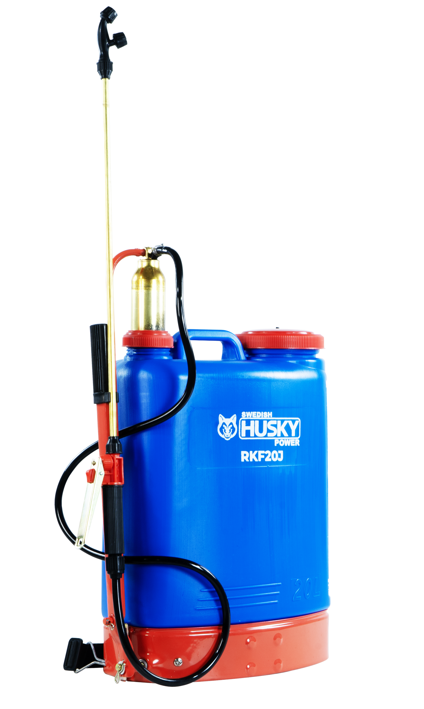 Fumigadora Aspersora Manual De Mochila 20L Pistón De Laton Husky RKF20J