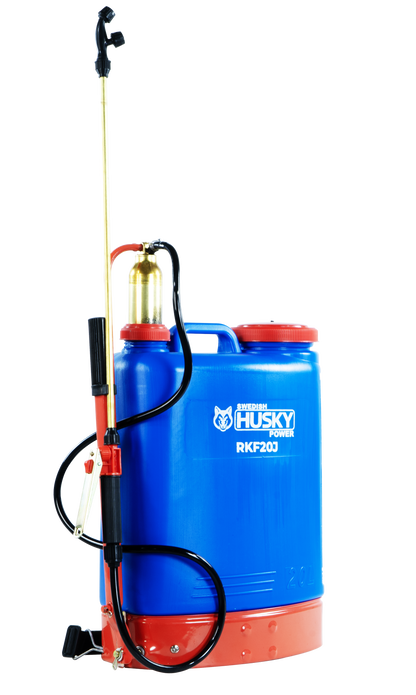 Fumigadora Aspersora Manual De Mochila 20L Pistón De Laton Husky RKF20J