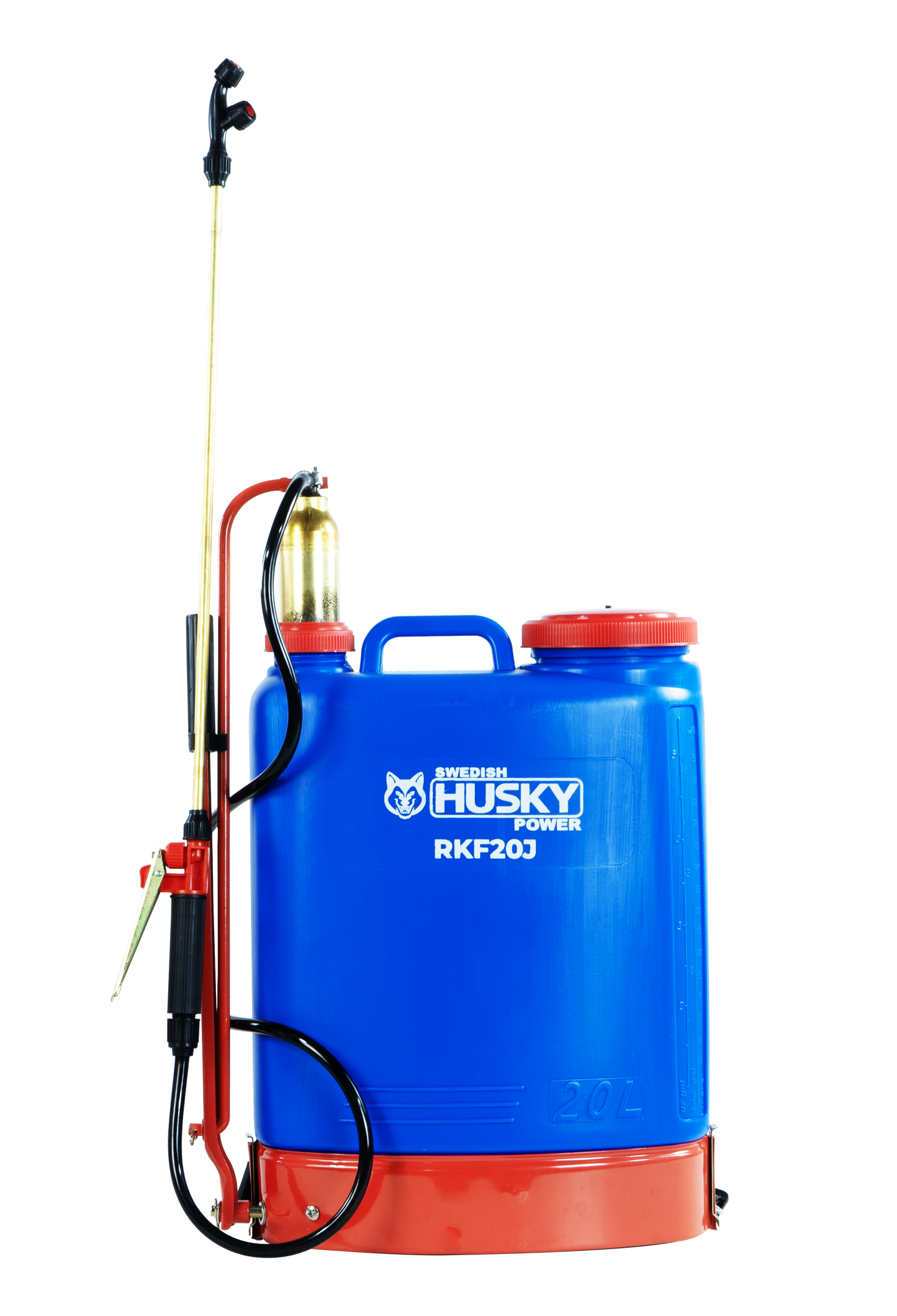 Fumigadora Aspersora Manual De Mochila 20L Pistón De Laton Husky RKF20J