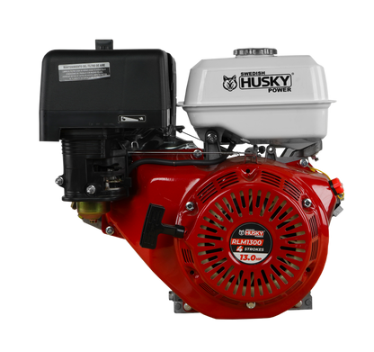 Motor A Gasolina 389cc 13 Hp Flecha Cuñero Arranque Manual Husky RLM1300M