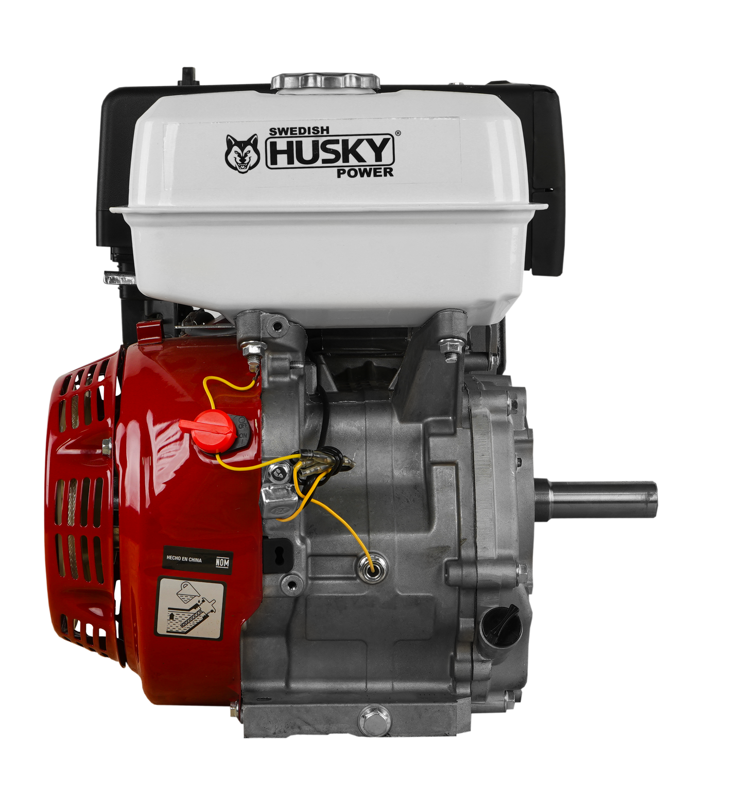 Motor A Gasolina 389cc 13 Hp Flecha Cuñero Arranque Manual Husky RLM1300M