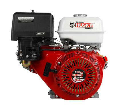 Motor A Gasolina 407cc 16 Hp Flecha Cuñero Arranque Manual Husky RLM1600