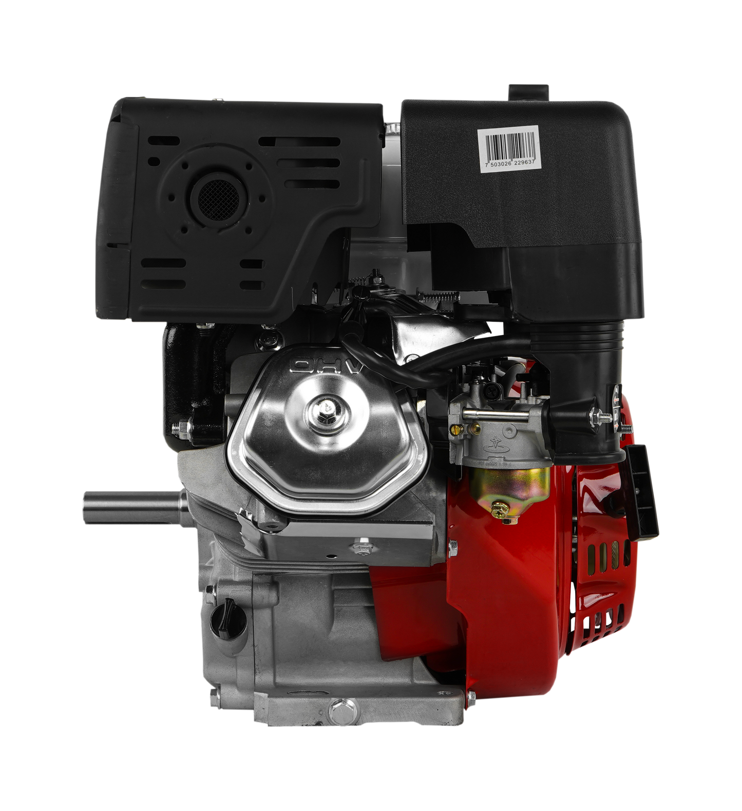 Motor A Gasolina 407cc 16 Hp Flecha Cuñero Arranque Manual Husky RLM1600