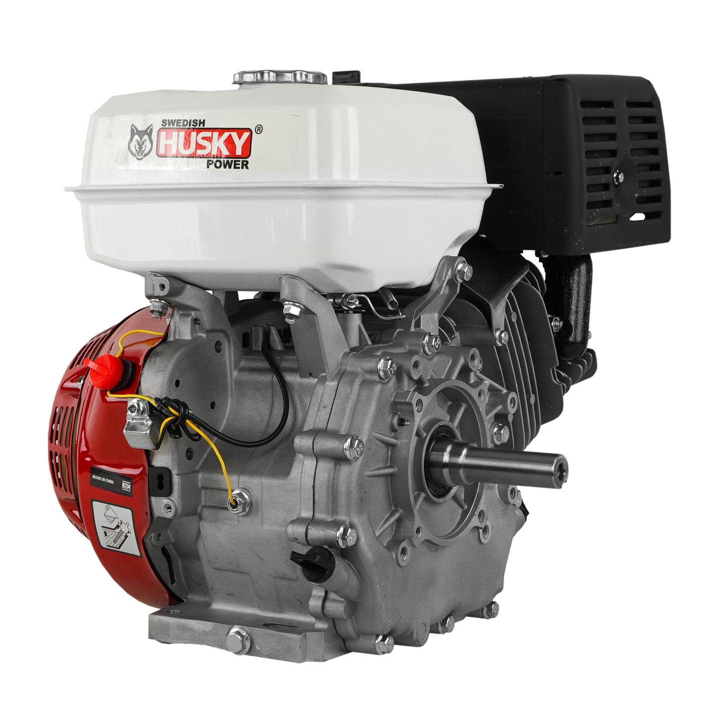 Motor A Gasolina 407cc 16 Hp Flecha Cuñero Arranque Manual Husky RLM1600