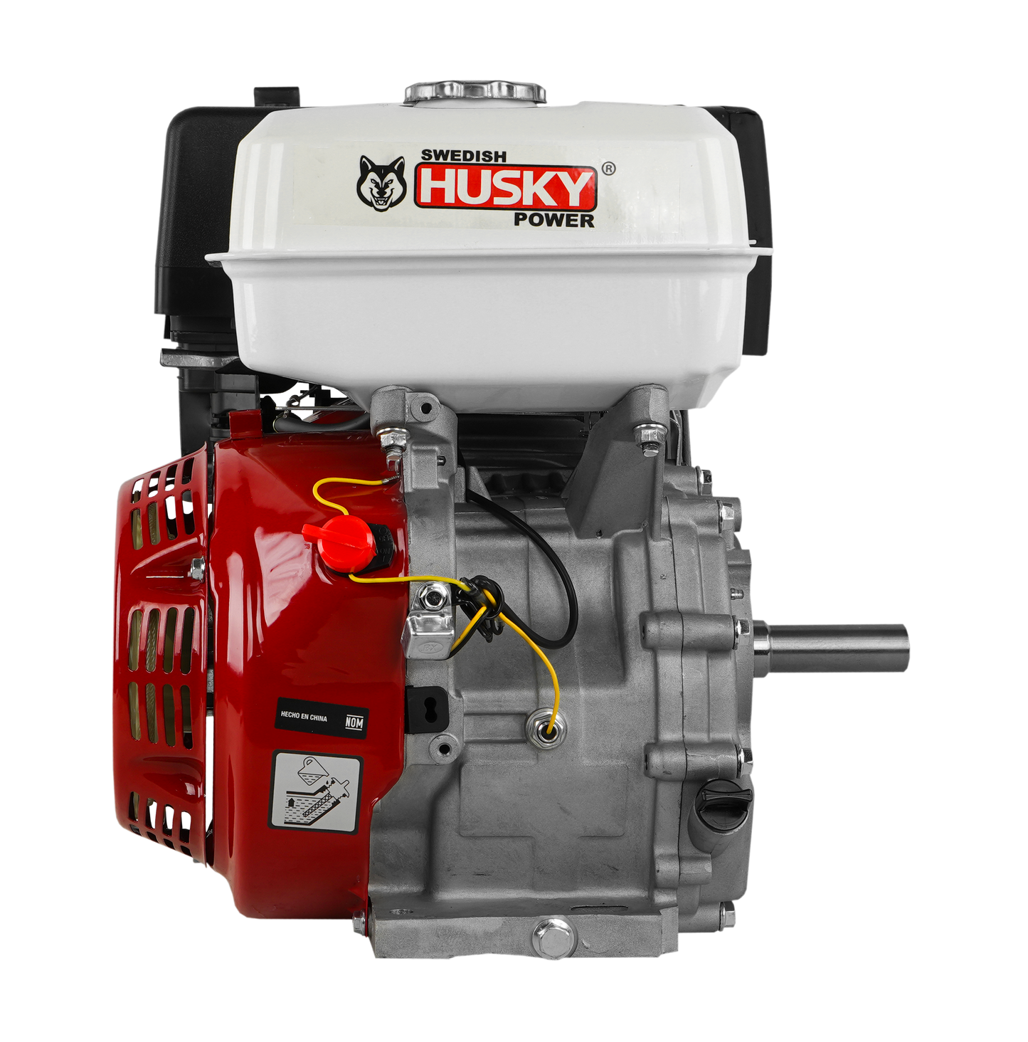 Motor A Gasolina 407cc 16 Hp Flecha Cuñero Arranque Manual Husky RLM1600