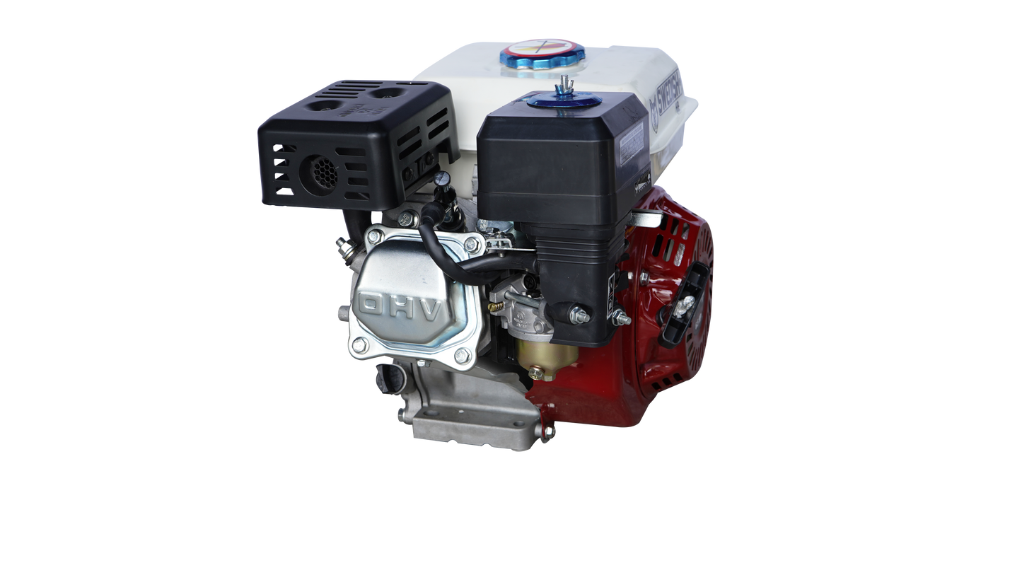 Motor A Gasolina 200cc 6.5 Hp Flecha Cuñero Arranque Manual Husky RLM650M