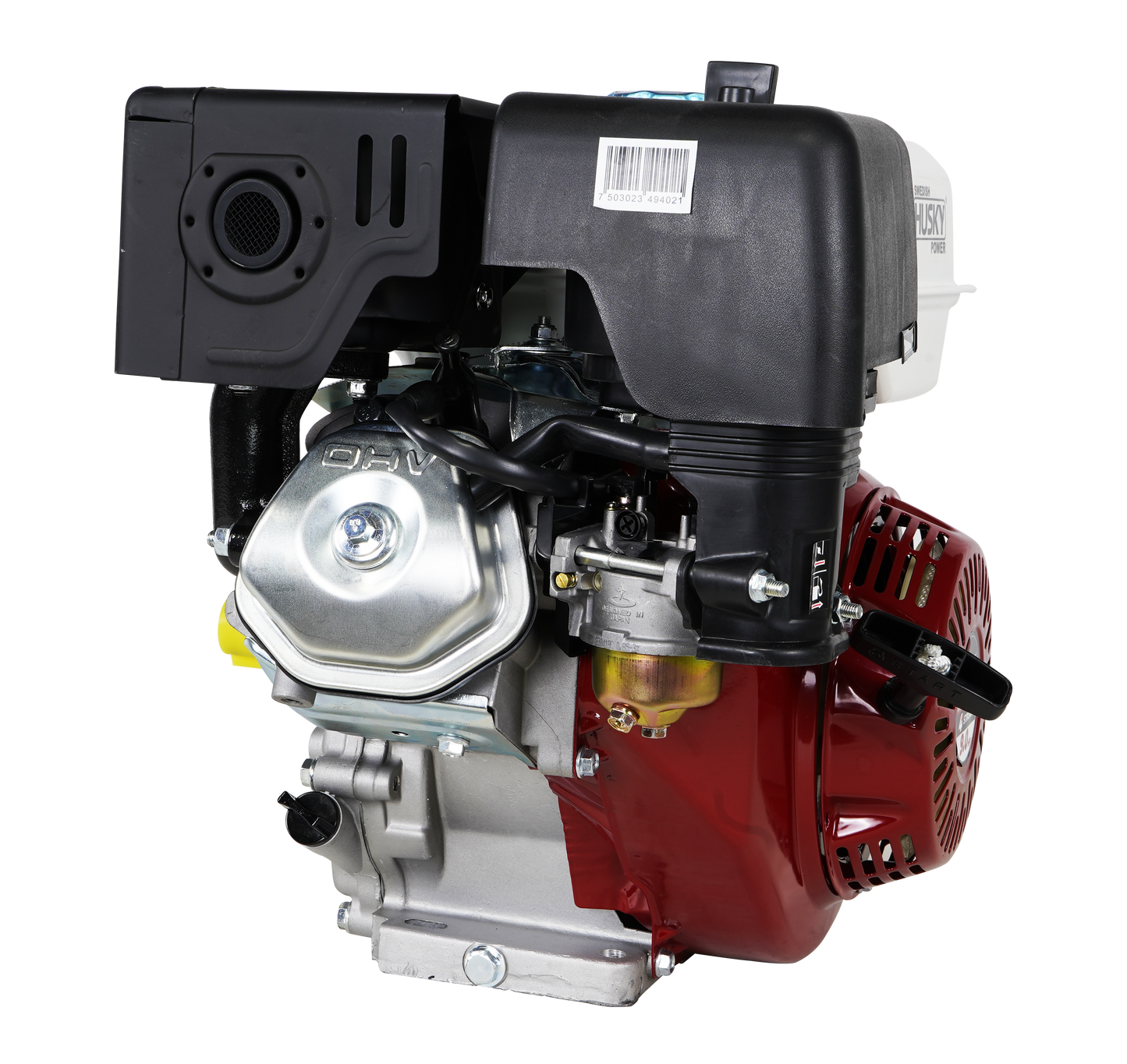 Motor A Gasolina 270cc 9 Hp Flecha Cuñero Arranque Manual Husky RLM900