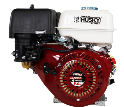 Motor A Gasolina 270cc 9 Hp Flecha Cuñero Arranque Manual Husky RLM900