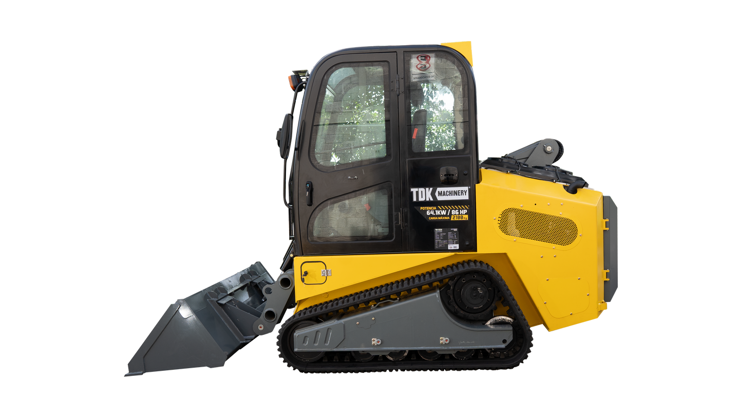 Minicargador Tipo Oruga A Diesel 64.1 Kw/86 Hp TDK - S860
