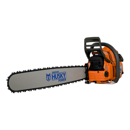 Motosierra De 28" Con Motor A Gasolina De 2 Tiempos 61.5cc 3Hp Husky SH36528