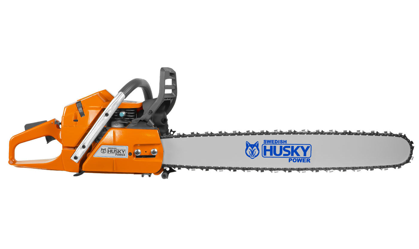 Motosierra De 28" Con Motor A Gasolina De 2 Tiempos 61.5cc 3Hp Husky SH36528