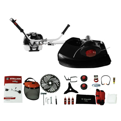 Desbrozadora Desmalezadora Recta 2 Tiempos 52cc 2hp STALLION STD52PLUS