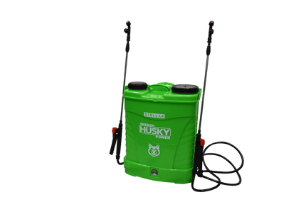Fumigadora Aspersora 2 Varillas 18L Eléctrica 12V Bateria Recargable Husky STELLAR